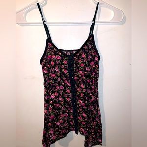 Floral tank top